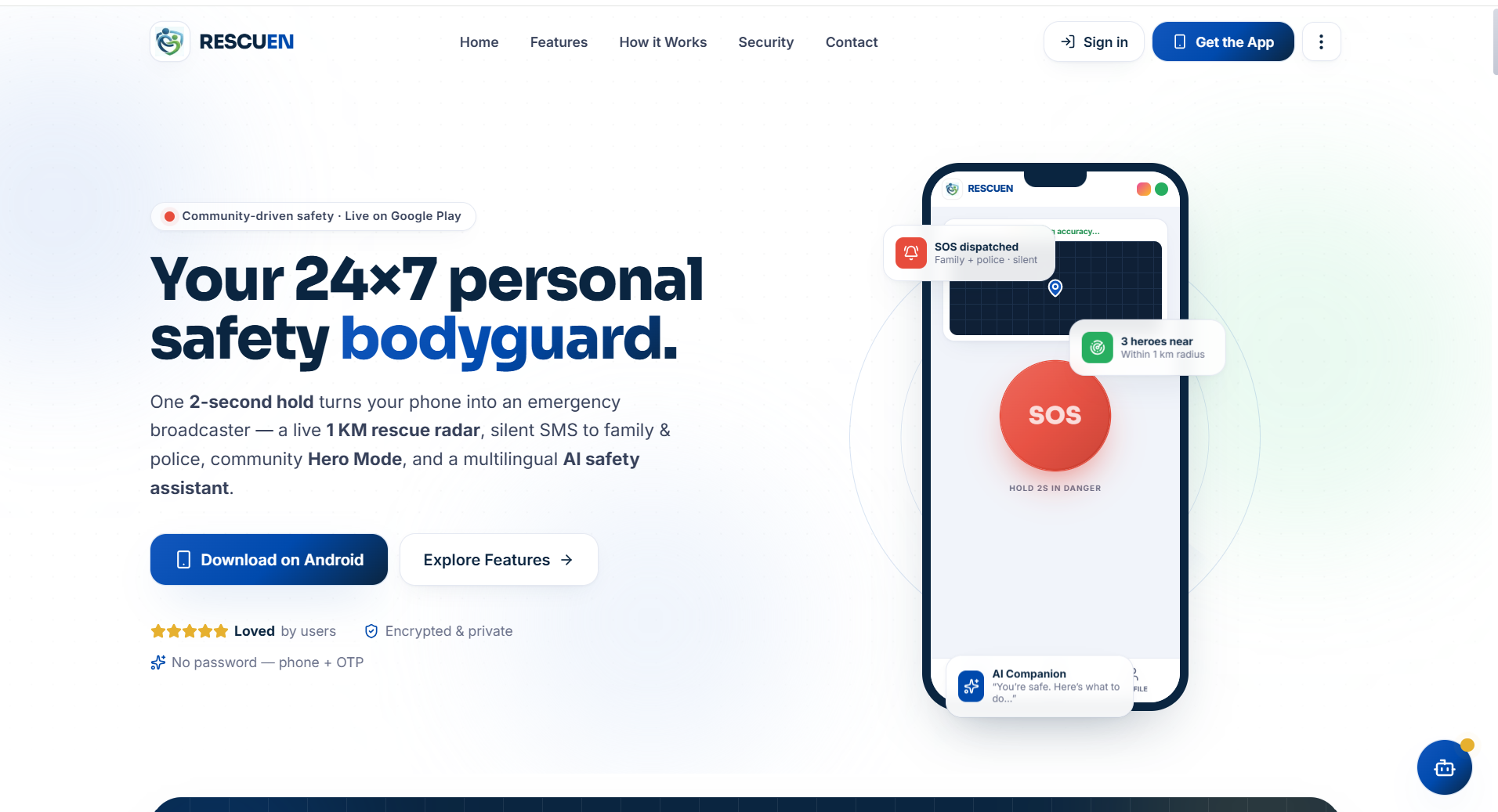Rescuen Web — official Rescuen website